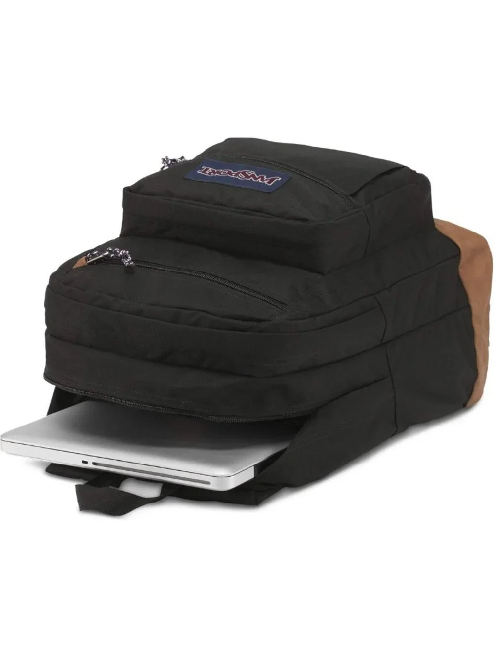 Stylish Black Laptop Backpack with 15